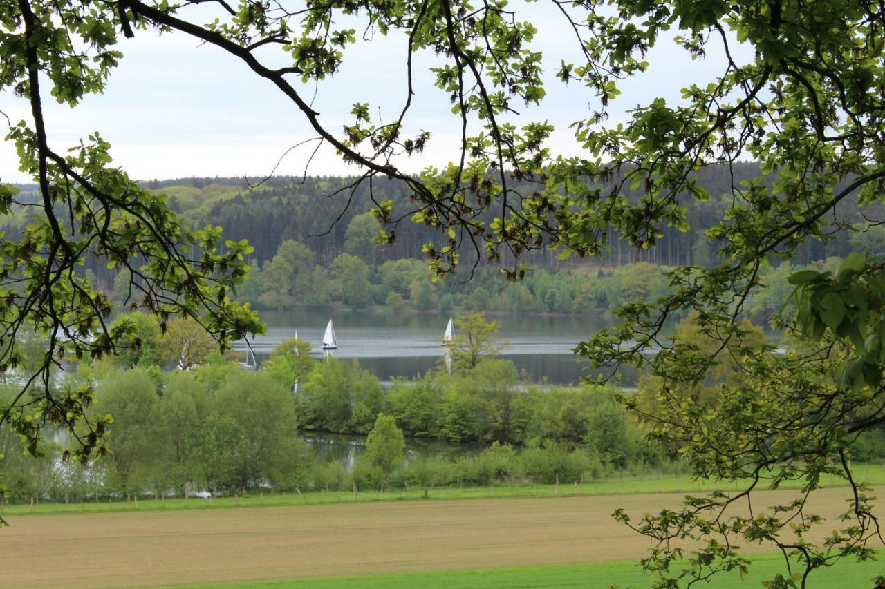 Ferienwohnung "Am Fischteich" Mohnesee Bagian luar foto