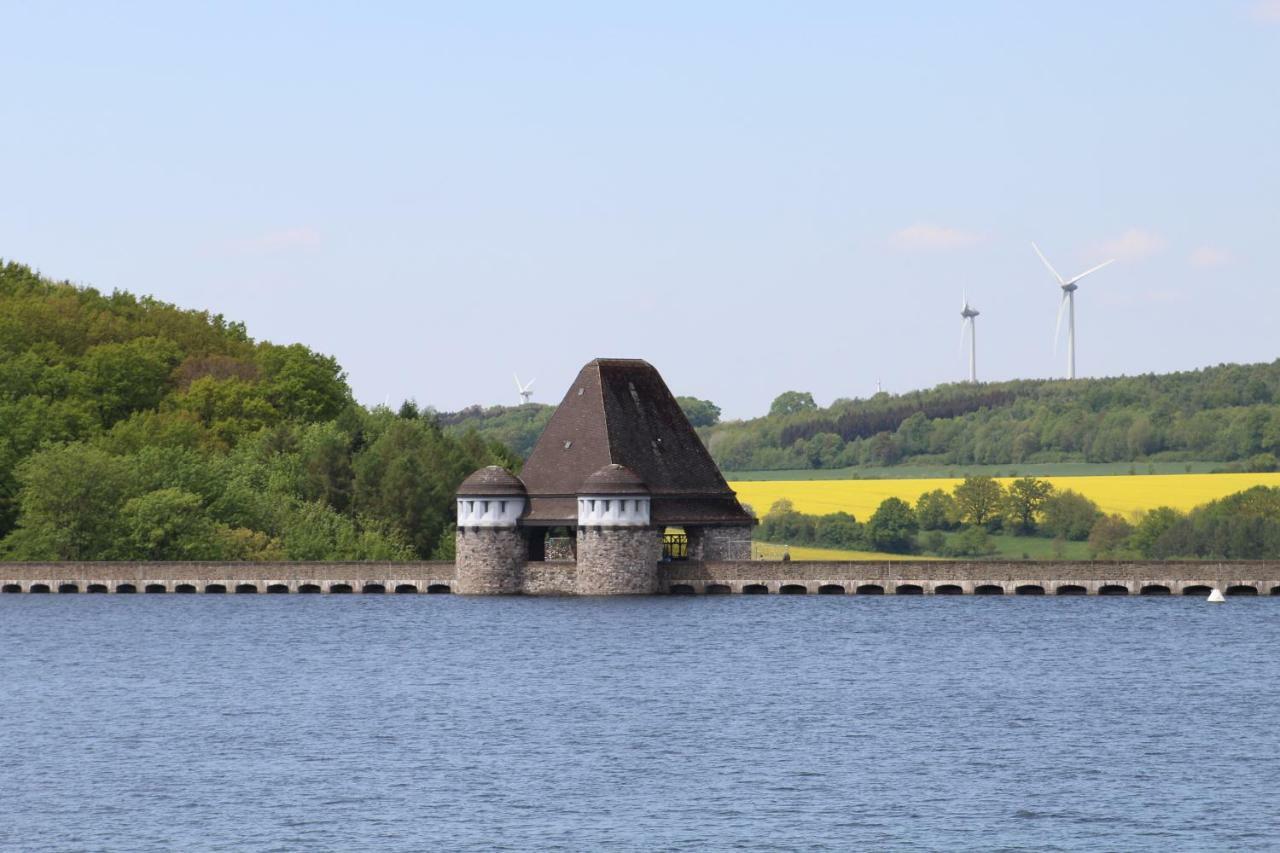 Ferienwohnung "Am Fischteich" Mohnesee Bagian luar foto